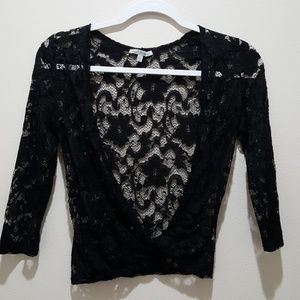Charlotte Russe Laced Top